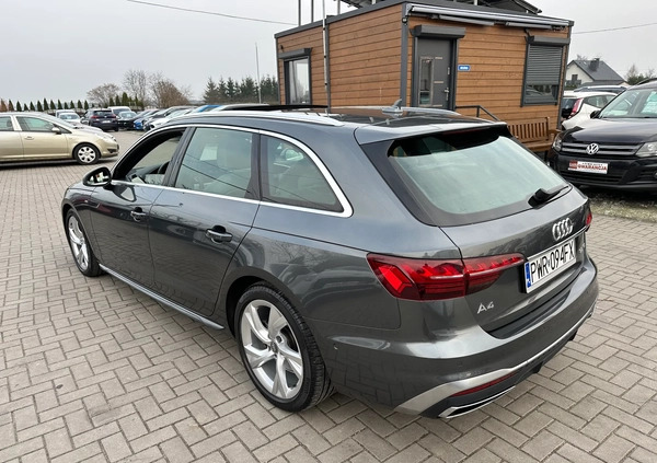 Audi A4 cena 129900 przebieg: 32000, rok produkcji 2019 z Szczekociny małe 742